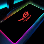 City LED Gaming Smooth Surface Mouse Pad