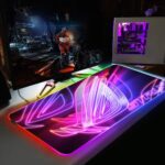 Large Gaming RGB Backlit LED Mouse Pad