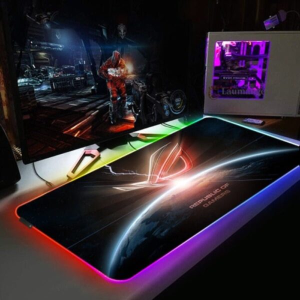 Large Gaming RGB Backlit LED Mouse Pad