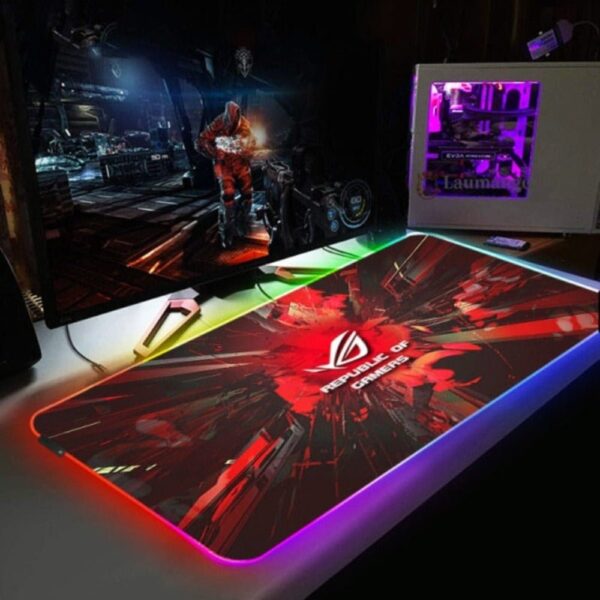 Large Gaming RGB Backlit LED Mouse Pad