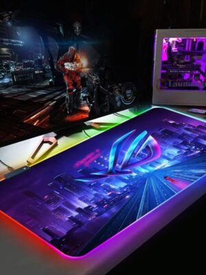 Large Gaming RGB Backlit LED Mouse Pad